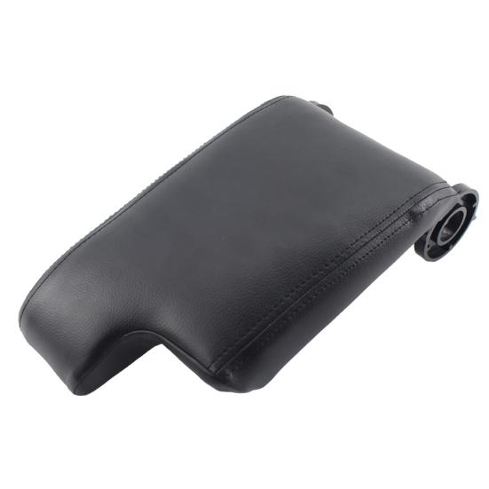 

Прочная подушка подлокотника, дышащий автомобильный гибкий мягкий коврик для центральной консоли, подушка для подлокотника для BMW чёрный