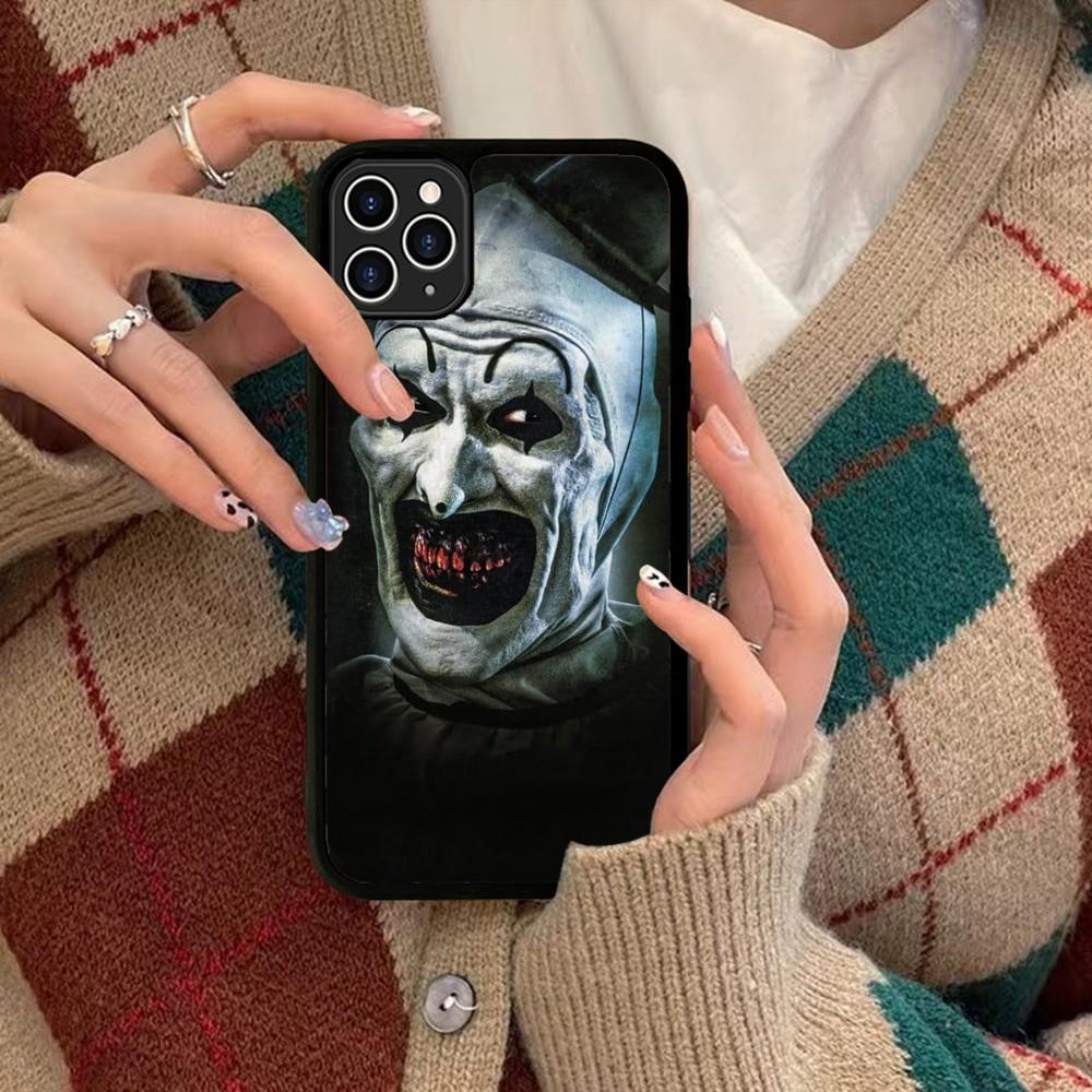 Horror Movie Terrifier Phone Case Silicone PC+TPU For For IPhone 11 12 13 14 15 16 Plus Pro Max Cover