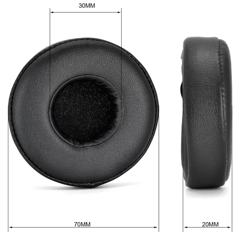 YAYINCC Ear Pads For Sennheiser PC 151/PC155 Headphones Replacement Soft Foam Cushion Sponge Pad Leather Earmuffs