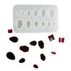 High Quality Silicone Mold for Making Intricate Teardrop and Coffin Ear Stretcher Perfect for Hobbyists and Crafters