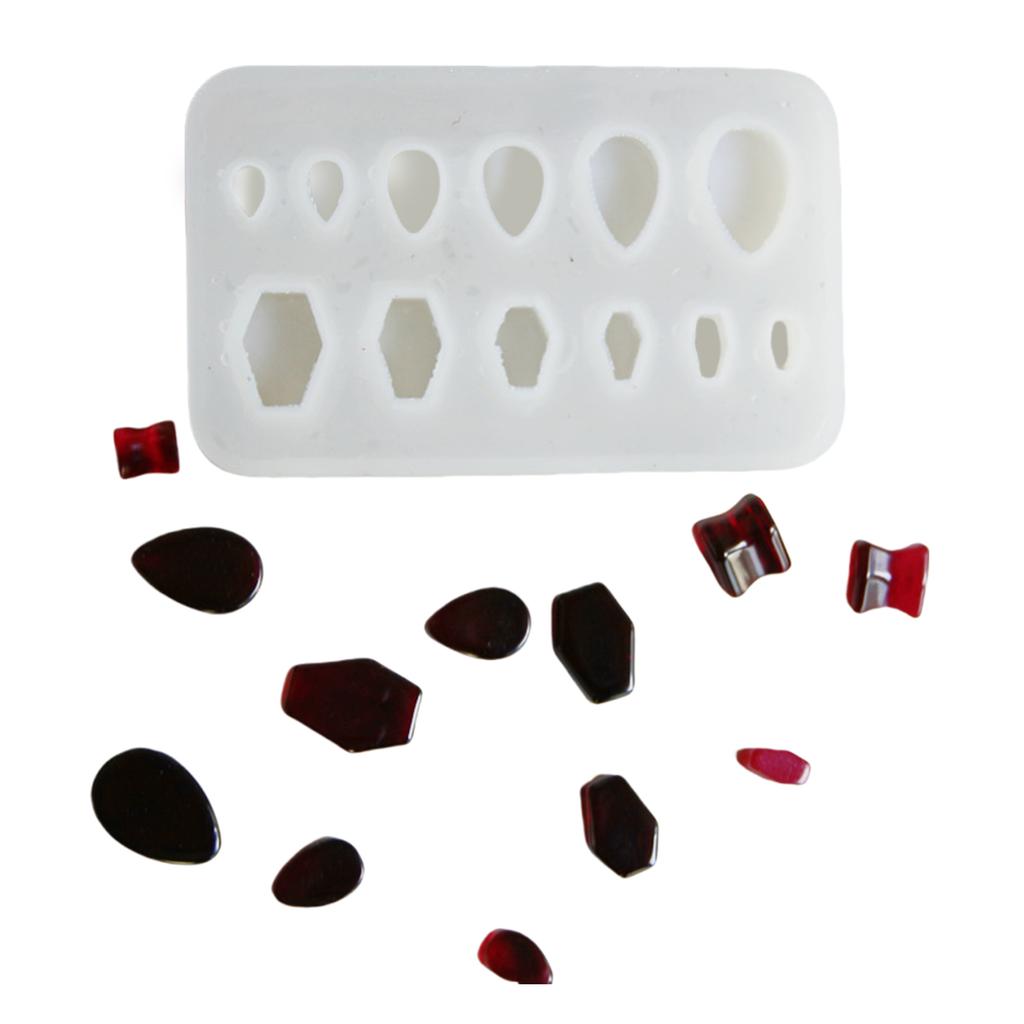 High Quality Silicone Mold for Making Intricate Teardrop and Coffin Ear Stretcher Perfect for Hobbyists and Crafters