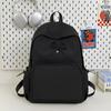 Schoolbag Ballet Style Bow Backpack Korean Version Niche Versatile Shoulder Bag Student Backpack Japanese Simple Solid Color Schoolbag