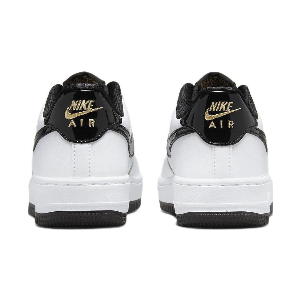 Nike Air Force 1 LV8 GS World Champ Kids Sneakers White Pure-Platinum Black DQ0300-100