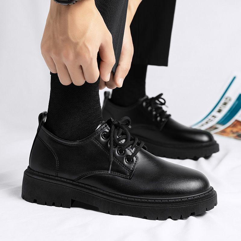 

Men s 2024 Summer Business Leather Shoes - Trendy Versatile Style for Teens & Students 43