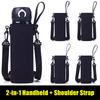2 In 1 Portable Water Bottle Bag Outdoor Cup Cover Convenient Outdoor Travel Thermos Cup Cover Water Bottle Case