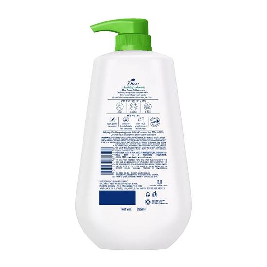 DOVE Osvěžující sprchový gel s trojitým hydratačním sérem, 800 ml