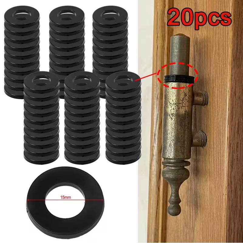 20pcs Plastic Nylon Washers Hinge Buffering Ring Washers Door Washer Components Home Accessories