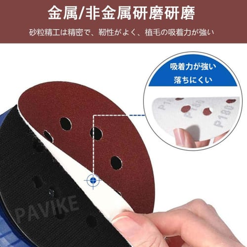 EsiFare Waterproof Sandpaper Set (25 Sheets) - Round Disc Sandpaper Set with 5-Inch 8-Hole Backing for Polishing, Automotive Repair, Metal Polishing,