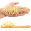 Gizmi - Set of 2: Wooden Hair Brush + Cleaning Brush