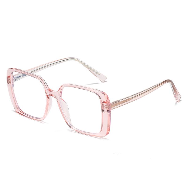 Women's Trendy Large Frame Anti-Blue Light Glasses - Cross-Border Myopia Douyin Style