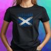 Schottland T-Shirt – Flaggenmotiv für Highland-Liebhaber, GeschenkideeWird in neuem Fenster oder Tab geöffnet