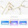 RBENN 2020 New Men's Anti Blue Light Computer Glasses Women Metal Frame Blue Light Blocking Gaming Eyegalsses UV400 Protection