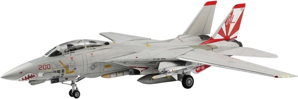 Platz/Italeri 1/48 scale U.S. Navy Carrier-Based Fighter F-14A Tomcat VF-111 Sundowners Plastic Model Kit with Photo-Etched Parts (TPA-34)