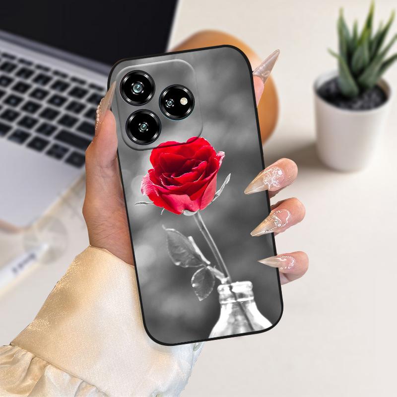 Для ZTE Blade V60 4G Чохол Axon 60 Z2356 Ударостійкий Силіконовий ТПУ Чохол для Телефона Для Nubia V60 4G Coque V 60 М'який Захисний Fundas