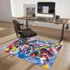1pc Power Rangers Anime Cartoon Design Office Chair Mat Non-Slip Carpet for Home Decor Living Room Bedroom Game Room Gift All Seasons Universal.Y044