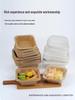 Shixun Disposable Octagonal Kraft Paper Takeout Boxes