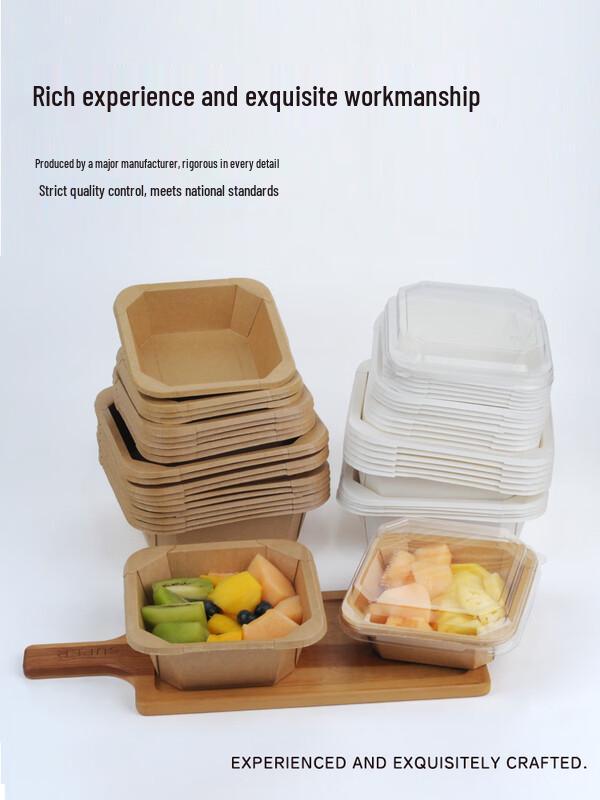Shixun Disposable Octagonal Kraft Paper Takeout Boxes