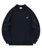 Whale Logo Collar Sweatshirt Navy