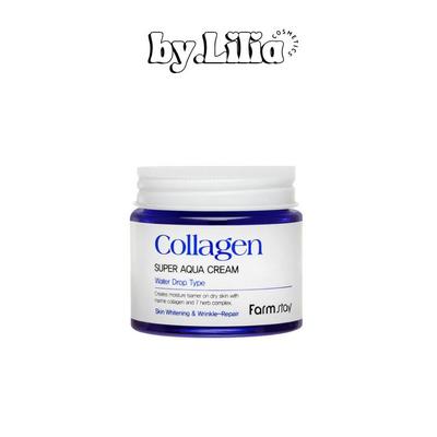 Moisturizing Facial Cream with Collagen and Whitening and Anti-Aging Effects 80ml