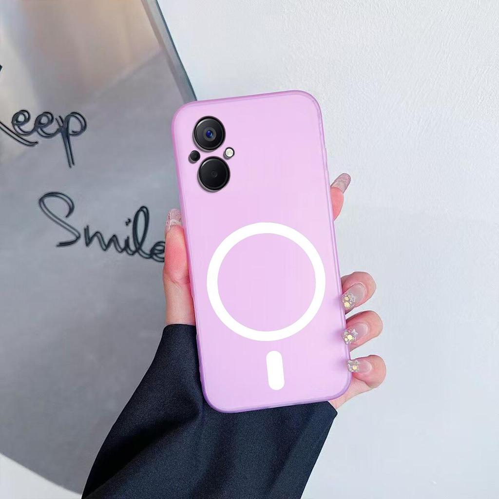 Case for OPPO Reno8 Z 5G,Reno7 Z 5G Premium Magnetic Matte Phone Casing Protection Cover
