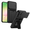 KEYSION Porte-cartes Sac Étui pour Téléphone pour Samsung Galaxy A57 5G A37 A27 A17 5G Protection Coulissante pour Appareil Photo Support Coque antichoc