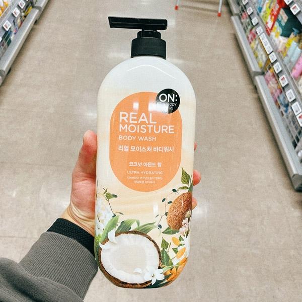 

ONTHEBODY Real Moisture Body Wash Coconut Almonds 900g korea beauty cosmetic
