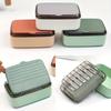 Sealed Soap Dish with Lid, Large Capacity Portable Travel Soap Box, Waterproof Storage for Home, Dorm & Student Use
