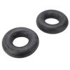 2pcs 15x6.00 6in Inner Tube with Straight Valve Stem Lawn Mower Tire Tube for Ride On Mower Yard Trailer Tractor ATVs