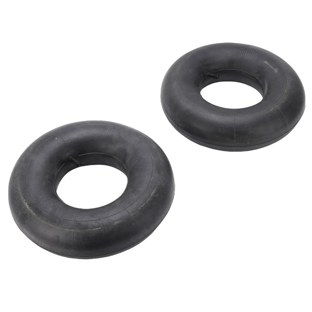 2pcs 15x6.00 6in Inner Tube with Straight Valve Stem Lawn Mower Tire Tube for Ride On Mower Yard Trailer Tractor ATVs