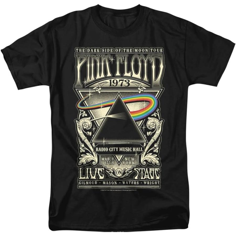 Pink Floyd Radio City Concert Poster 73 Unisex Adult T Shirt S