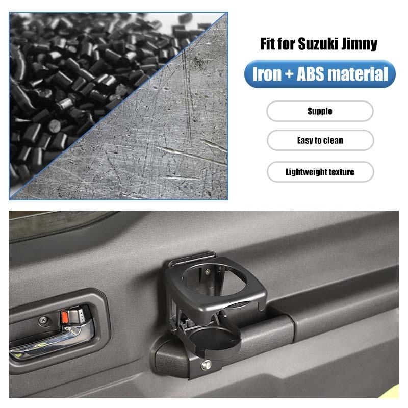 Auto Tür Getränkehalter Halterung Ablage Unterstützung Für Suzuki Jimny 2019 Up Innenraumzubehör