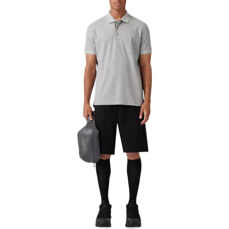 Burberry Logo-embroidered Polo Shirt 80529661