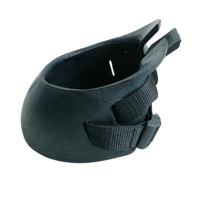 2 Piezas Ligero Goma Protector de Casco Bota Protectora Herradura de Casco Bota de Casco Para Caballo con Cierre de Cinta para Protección del Casco