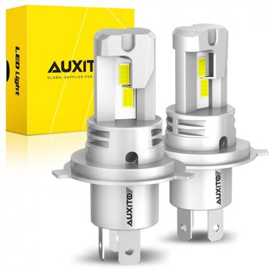 AUXITO H4 9003 LED Headlight Bulbs Super White High Low Beam 6500K Super Bright