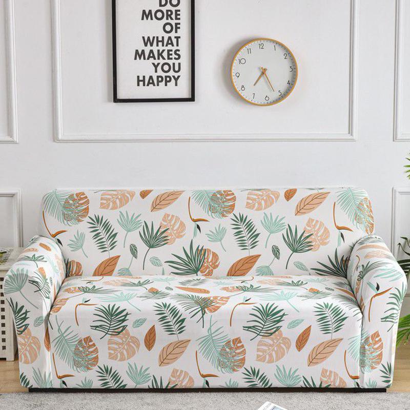 

1 шт. Эластичный чехол на диван с принтом для гостиной, чехол на диван, L-образный, для кресла, на 1/2/3/4 места Small