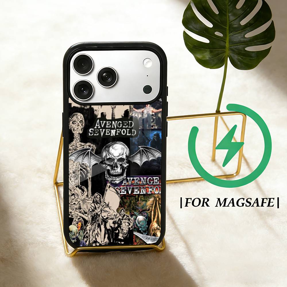 Band A-Avenged S-Sevenfold  Phone Case For iPhone 17,16,15,14,13,12,Plus,Pro,Max for Magsafe Magnetic Wireless Charging