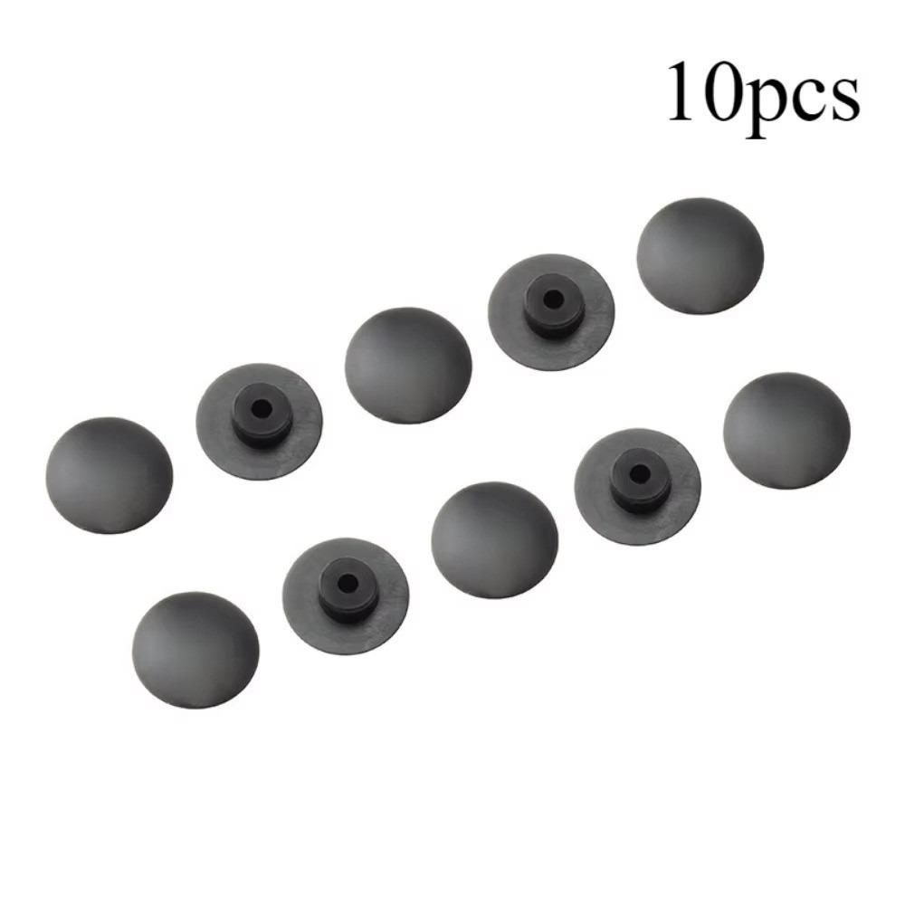 10pcs Black Stem Top Cover Dustproof Bike Headset Screw Cover Parts Bowl Set Cover Cycling Parts