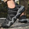 Fashion Comfortable Running Shoes Outdoor Sports Soft Walking Footwear Hiking Shoes Outdoor Mens Sneakers Non-Slip Casual Leather Shoes