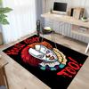 Clown Horror Poster Carpet For Playroom Bedroom Living Room Sofa Home Decorkids Game Area Rug Nonslip Floor Mat