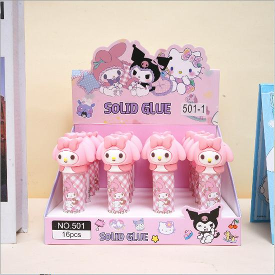 Zootopia Creative Cartoon Glue Stick - Cute, Solid, Handmade Stationery Gift for Students