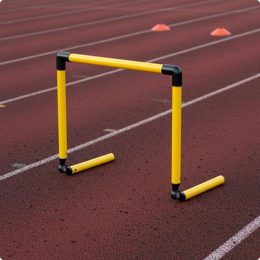 Adjustable Agility Hurdles Long-Lasting Soccer Hurdle Lightweight