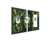 Glass Protective Plate for Stove 2x45x52 Leaf