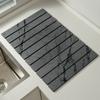 Foldable Stone Dish Drying Mat Absorbent Placemat Multifunctional Dish Drainer Mat  Sink
