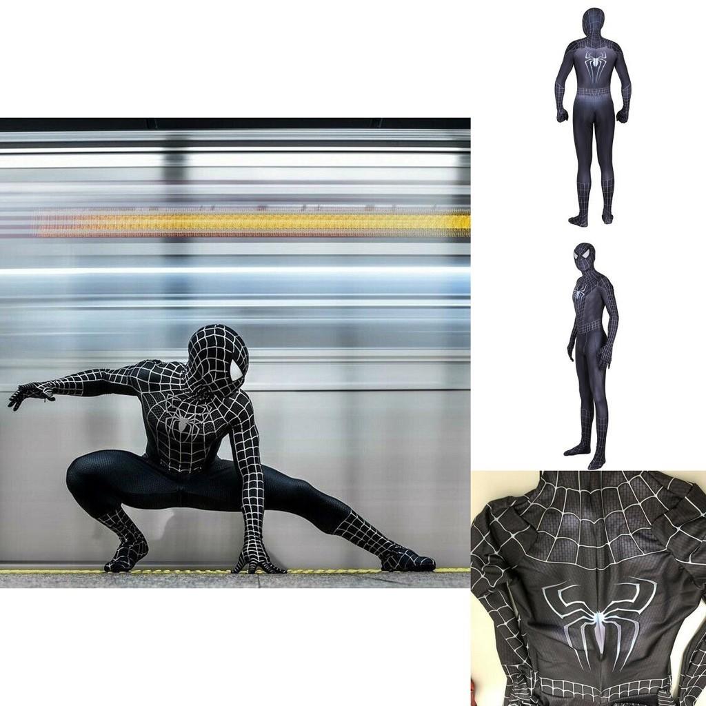 Úžasný 2 Spiderman Černý Venom Cosplay Kostým s Vynikajícím Zpracováním