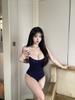 Japanese pure desire wind sweet campus sports swimming onesie sexy tights onesie swimsuit
