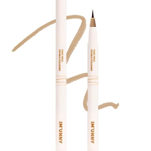 

Подводка для глаз Iim Uni Fake Trick Double Double Axic Pen, корейская косметика