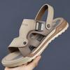 2025 New Outdoor Sandals Men's Summer New Casual Beach Shoes Dual-purpose Lightweight Men's Non-slip Open-toed Cool Slippers