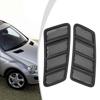 Grille Hood Hood Vent Grille 1668800105 1668800205 2pcs Air Vent Grille Cover Black Car Accessories for Mercedes