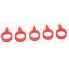 5 Pcs Lure Rod Hook All In One High Elastic Rubber Lua Rod Ring Hook Fishing AccessoriesS