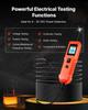 Automotive Circuit Tester, 8 - 35 DCV Power Circuit Probe Tester with TFT Color Display and Lighting, Automotive Power Tester Probe with 13 Ft / 4 M